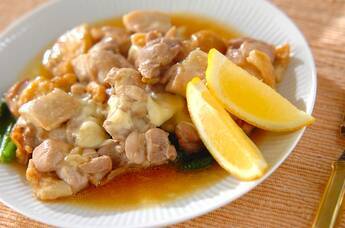 鶏のレンジチーズ焼き