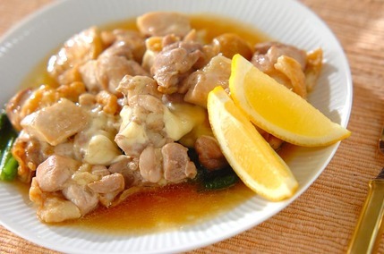 鶏のレンジチーズ焼き