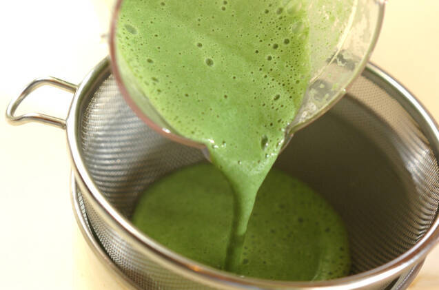 モロヘイヤのポタージュの作り方の手順5