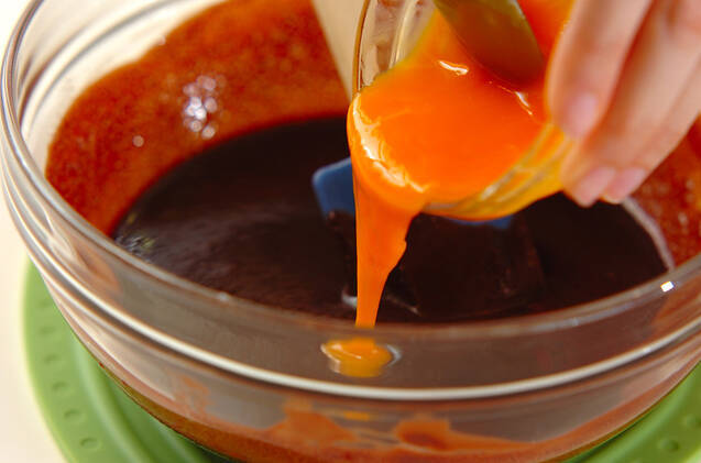 ねっとり里芋のチョコパウンドケーキの作り方の手順5