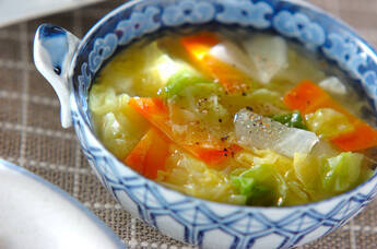 春キャベツのスープ