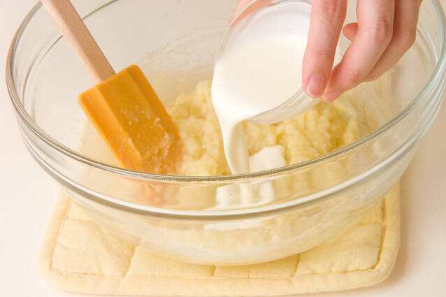 サツマイモアイスの作り方の手順2