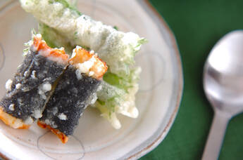 ちくわのハーブ揚げ