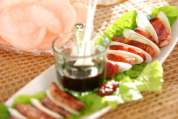 台湾ソーセージ炒め