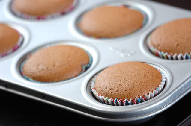 デコ盛りチョコケーキの作り方の手順7