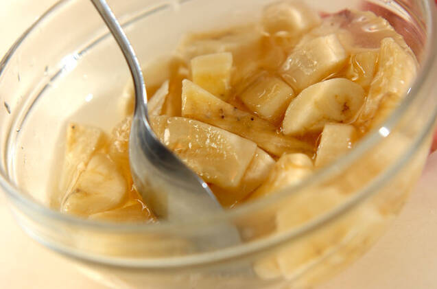 クロナッツ～キャラメルバナナ添え～の作り方の手順11