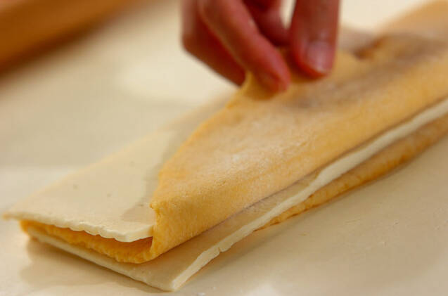 クロナッツ～キャラメルバナナ添え～の作り方の手順4