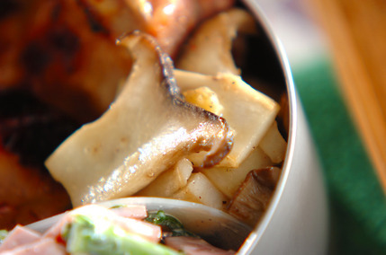 エリンギのチーズソテー