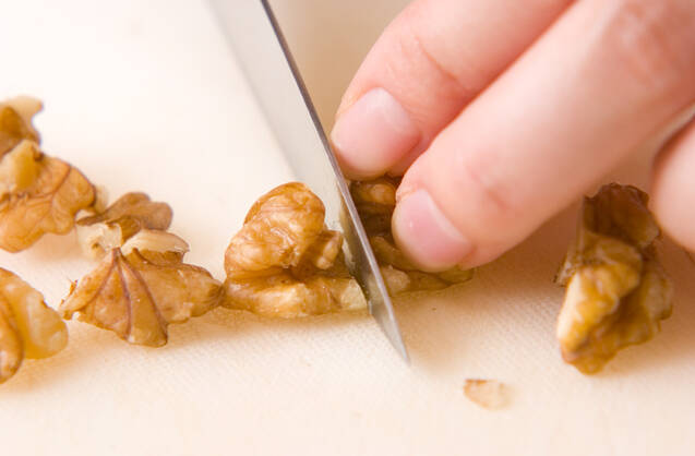 クルミ汁粉の作り方の手順2