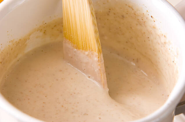 クルミ汁粉の作り方の手順3