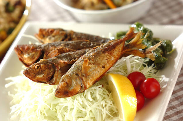 丸ごとおいしい！カリっと小アジの唐揚げ