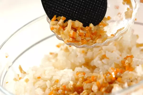 稲荷寿司の作り方2