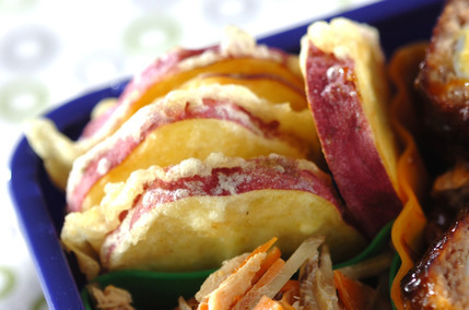 サツマイモの天ぷら