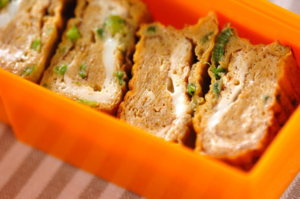 ネギ入り卵焼き