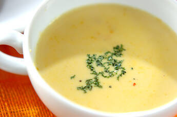 カボチャのミルクスープ