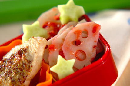 レンコンの梅和え