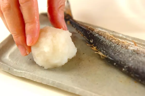 サンマの塩焼きの作り方2