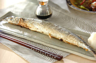 サンマの塩焼き