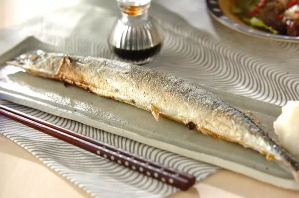 サンマの塩焼き