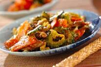 ゴーヤのゴマみそ炒め