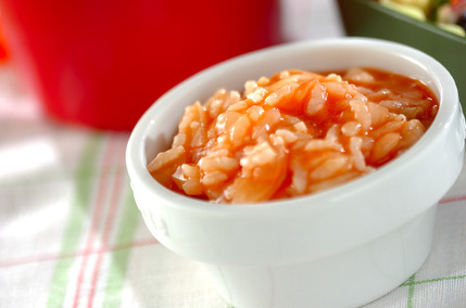 シーフードトマトリゾット