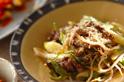 野菜炒め・ゴマ風味