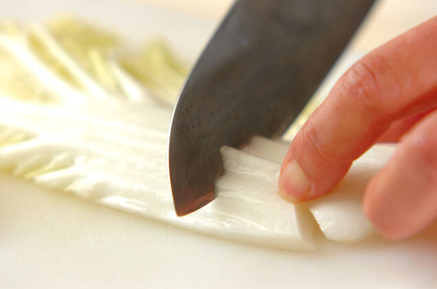 白菜と豚肉の炒め煮 見た目もおいしい by橋本 敦子さんの作り方の手順1