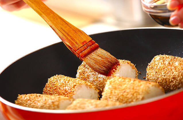 焼きおにぎり＆のりの作り方の手順2