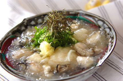 揚げ餅のあんかけ