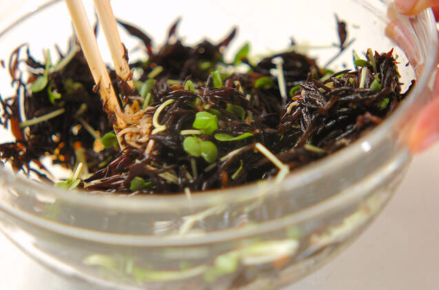 ヒジキの和え物の作り方の手順4