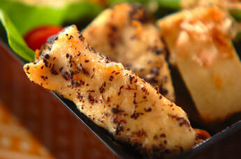 ささ身のユカリ天ぷら