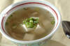 豆腐とザーサイのスープの作り方の手順