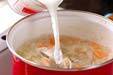 アサリのチャウダーの作り方の手順8