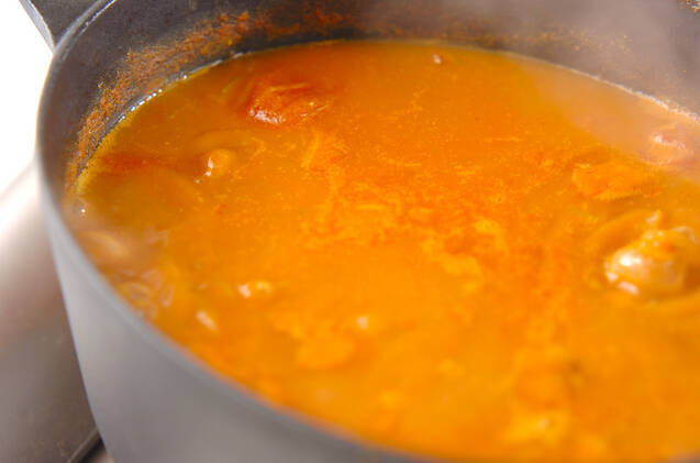 カレースープスパゲティーの作り方の手順5