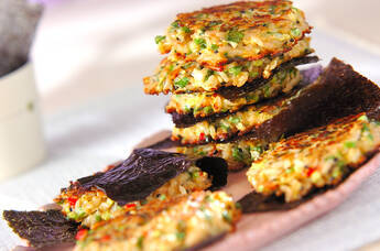 桜エビのご飯お焼き