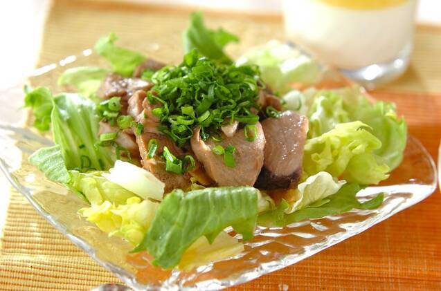 カツオのサラダ仕立て