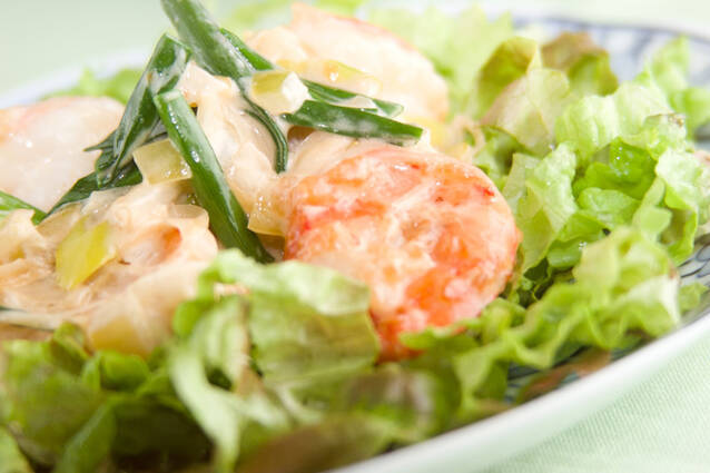 中華風エビのマヨ炒め