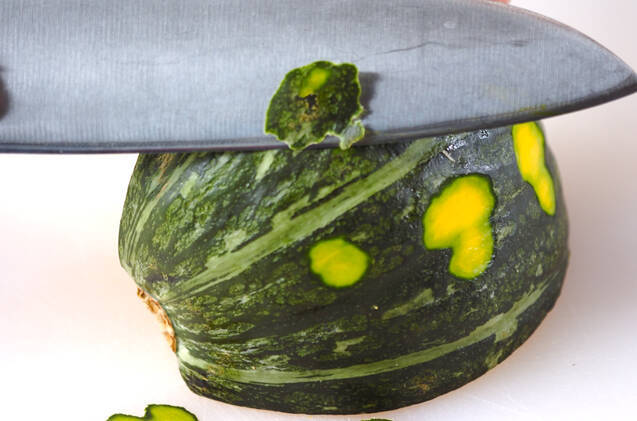 カボチャのスープ煮の作り方の手順1