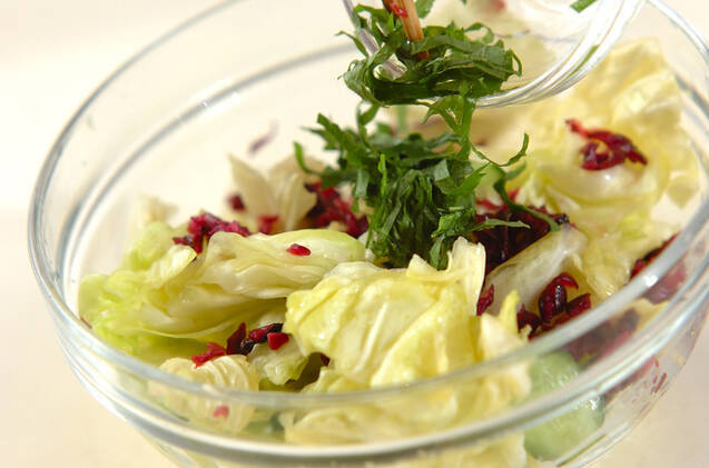 キャベツのもみ漬けの作り方の手順6