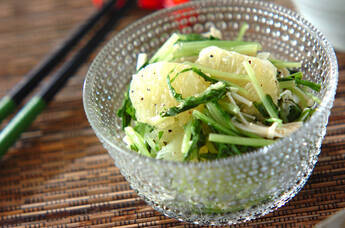 グレープフルーツのサラダ