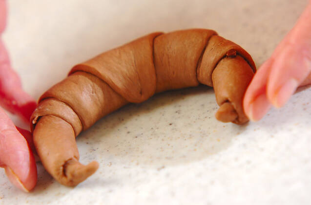 チョコクレセントの作り方の手順6