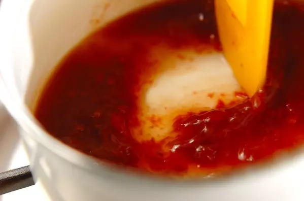 梅ダレがけカツオのタタキの作り方1