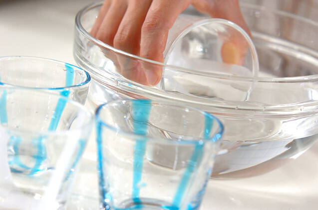 小豆ミルクかんの作り方の手順2