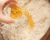 豆のベジタリアンカレーの作り方1