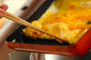 具だくさん卵焼きの作り方の手順3