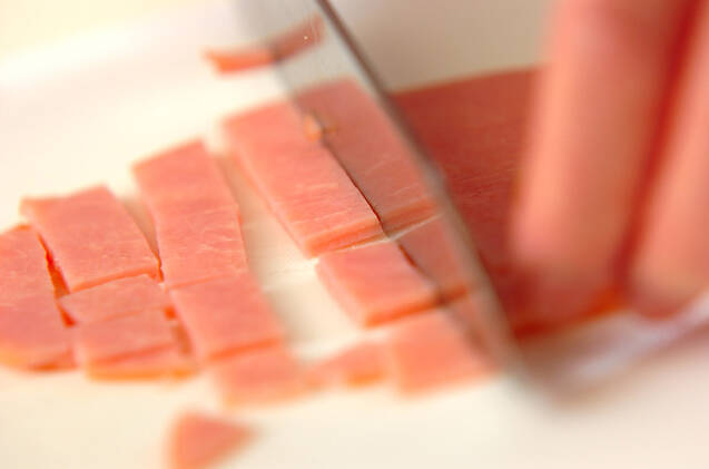 具だくさん卵焼きの作り方の手順1