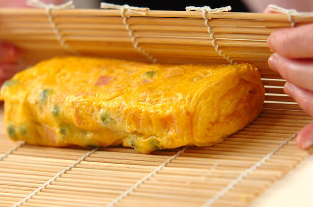 具だくさん卵焼きの作り方の手順5