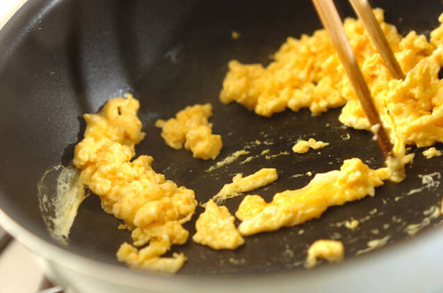 3色丼とワカメのみそ汁の作り方の手順6