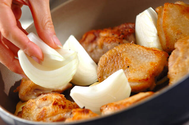 鶏肉のレモンソースの作り方の手順7