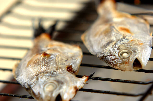 ウオゼのグリル塩焼きの作り方の手順4